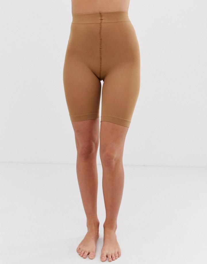 Asos Design Anti-chafing Shorts-beige