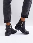 Miss Kg Trinny Flat Ankle Boots - Black