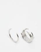 Weekday Section 2 Pack Rings - Silver