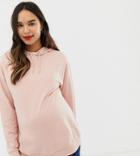 Asos Design Maternity Ultimate Hoodie In Pink - Pink