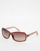 Suuna Oversized Square Sunglasses - Brown