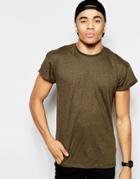 New Look T-shirt In Khaki - Green