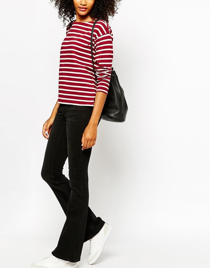 Monki Flared 70's Jean - Black
