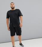 Canterbury Plus Vapodri Stretch Knit Shorts In Black Exclusive To Asos - Black