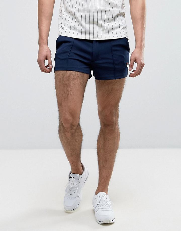 Fila Vintage Mini Shorts - Navy