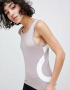 Asos 4505 Tank Top With Body Contour Detail