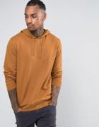 Asos Hoodie In Tan - Brown