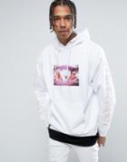 Wasted Paris Hoodie With True Romance Print - White