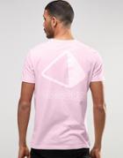 Asos Amnesia Ibiza T-shirt In Relaxed Fit - Prism Pink