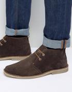 Ben Sherman Mocam Desert Boots - Brown