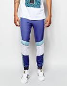 Wasted Youth Tracksuit Joggers - Blue