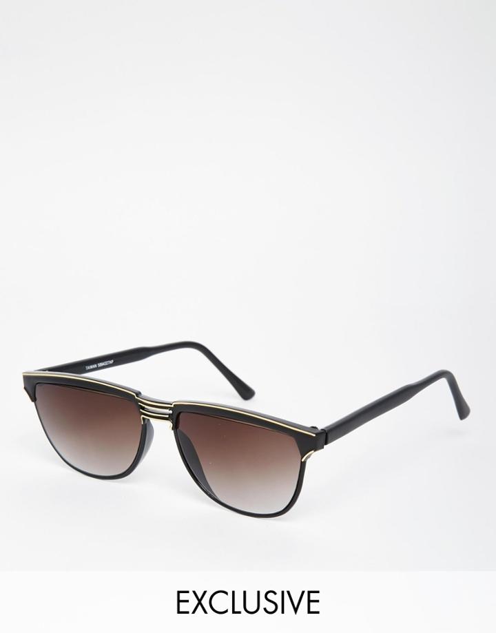 Hindsight Vintage Ashley Sunglasses - Black