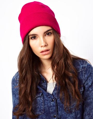 Asos Short Turn Up Beanie