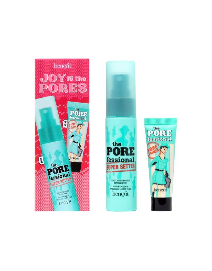 Benefit Cosmetics Joy To The Pores Primer And Setting Spray Duo Save 46%-multi