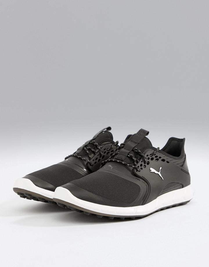 Puma Golf Ignite Pwr Sport Spikeless Sneakers In Black 19058302 - Black
