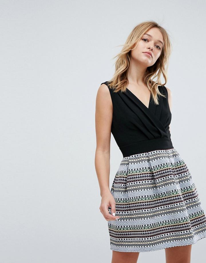 Oeuvre Skater Dress - Black