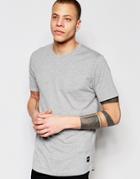 Only & Sons Crew Neck T-shirt - Light Gray Marl