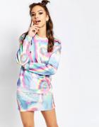 Jaded London Rainbow Sweatshirt - Multi