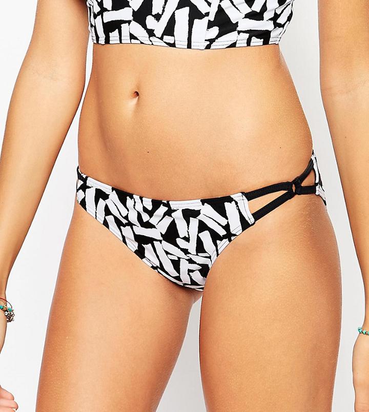 Evil Twin Slice Bikini Bottoms - Black