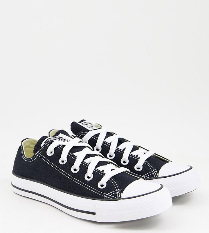 Converse Chuck Taylor All Star Ox Wf Canvas Sneakers In Black