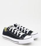 Converse Chuck Taylor All Star Ox Wf Canvas Sneakers In Black