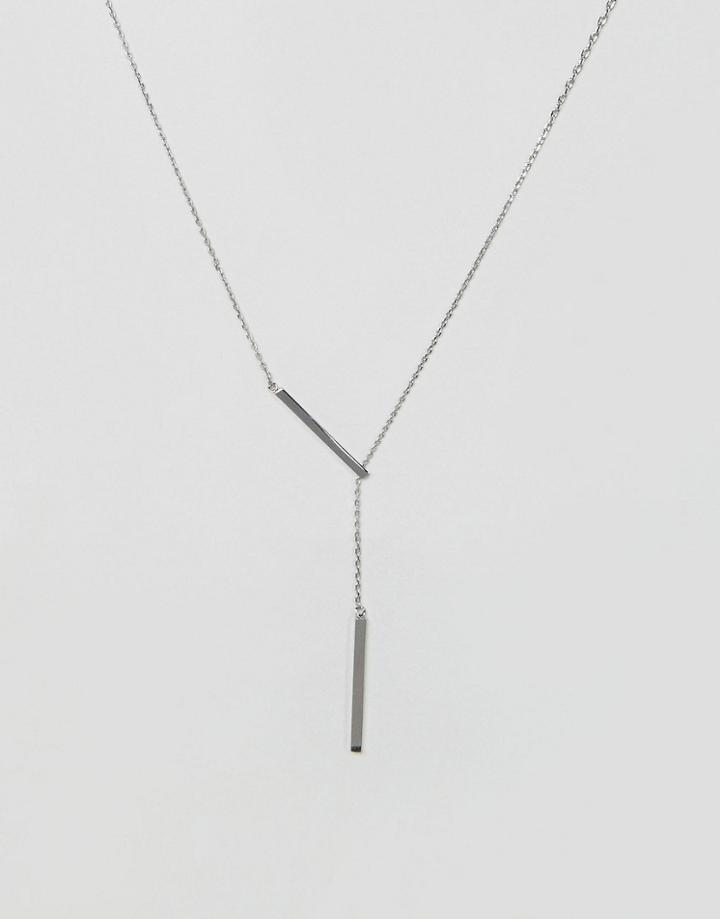 Aldo Asitrede Minimal Necklace - Silver
