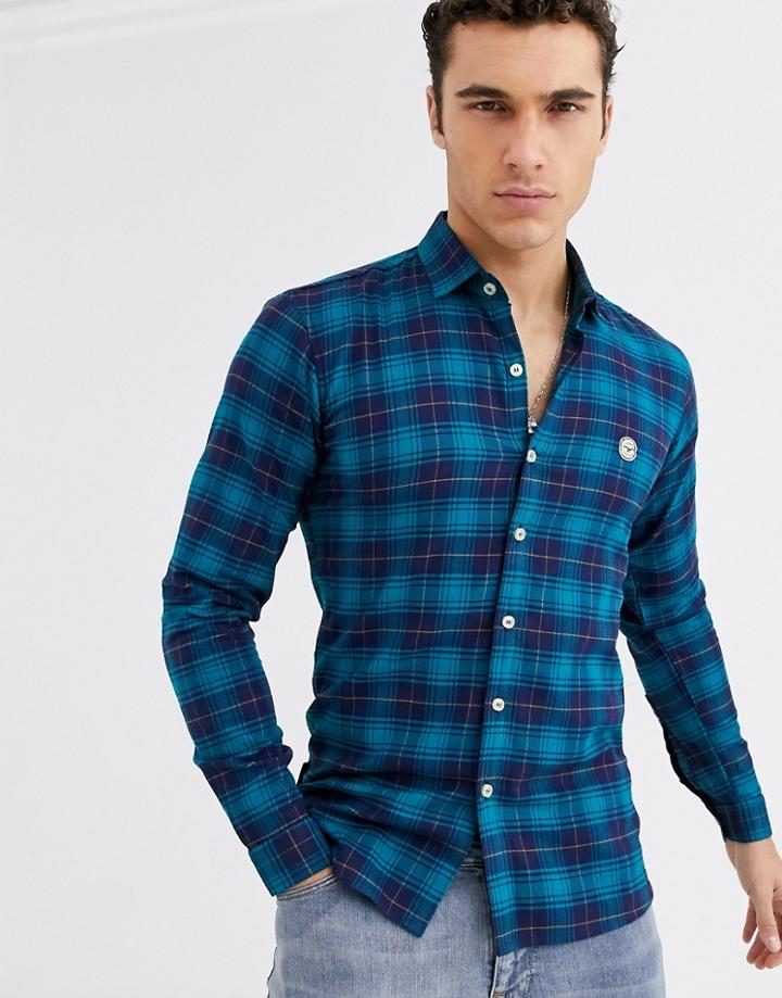 Le Breve Slim Fit Checked Shirt