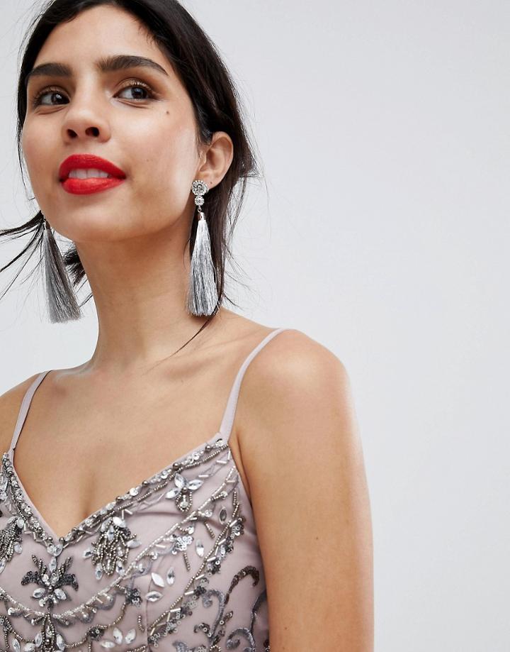 Coast Verena Tassle Earrings - Silver