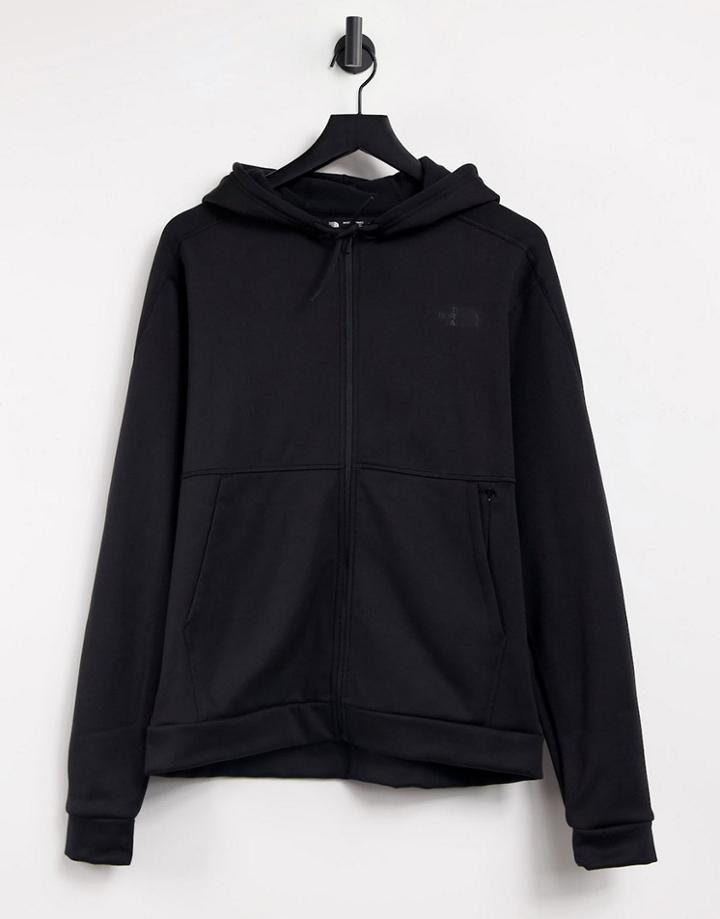 The North Face Mans Best Full Zip Hoodie In Black