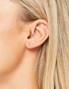 Bloom & Bay Gold Plated Half Moon Earrings