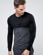 Ted Baker Ombre Knitted Sweater - Black