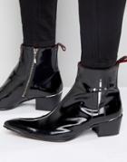 Jeffery West Sylvian Zip Boots - Black