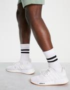 Adidas Originals Nmd R1 Primeblue Sneakers In White