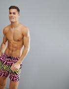 Billabong Laybacks Never Surf Swim Shorts 16 Inch In Pink - Multi