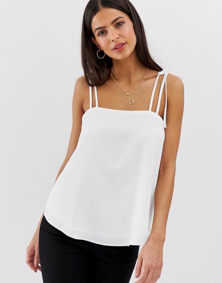 River Island Cami Top In White