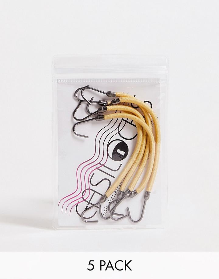 Easilocks 5 Pack Hair Bunjee In Blonde-no Color