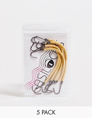 Easilocks 5 Pack Hair Bunjee In Blonde-no Color