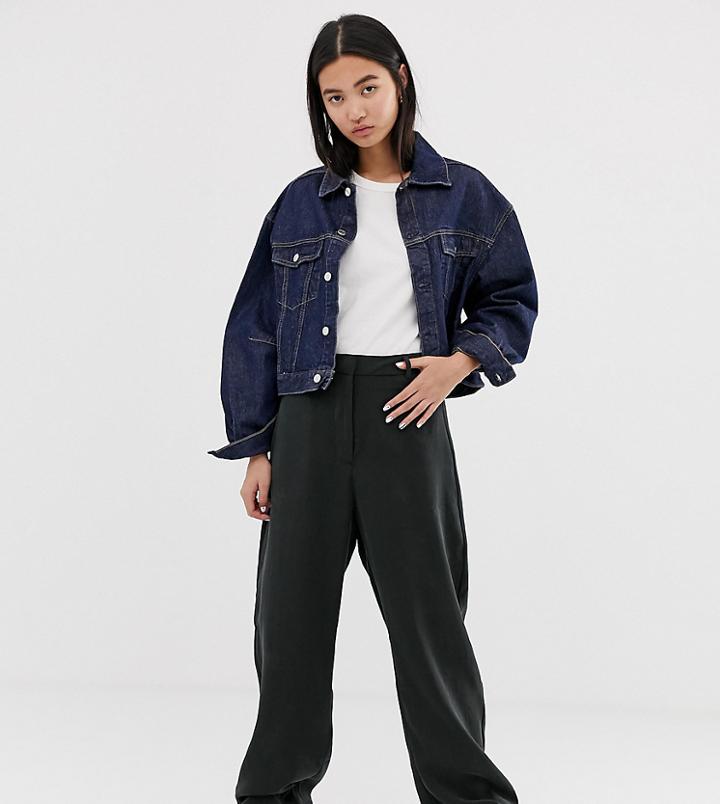 Weekday Oversized Pants In Black