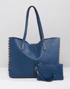 Yoki Fashion Shopper Tote Bag - Blue