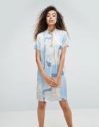 Mbym Printed Silk Dress - Multi