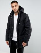 Bellfield Hooded Parka - Black