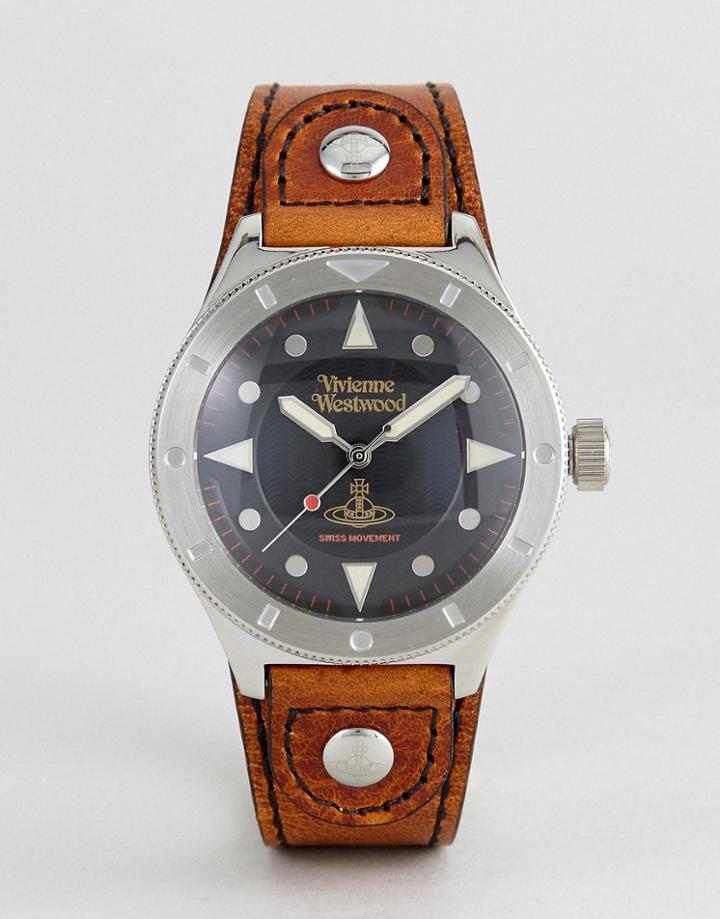 Vivienne Westwood Smithfield Watch - Tan