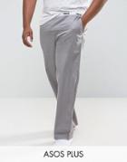 Asos Plus Woven Lounge Pant - Gray
