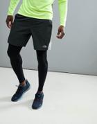 The North Face Mountain Athletics Running Reactor Shorts In Dark Gray - Gray