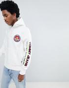 Tommy Jeans 90s Sailing Capsule Back And Sleeve Logo Hoodie In White - White