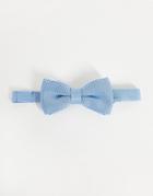 Devils Advocate Knitted Bow Tie-blues