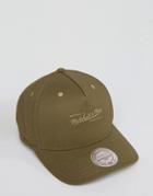 Mitchell & Ness Tactical Snapback Cap With Heat Sealed Eyelets - Green