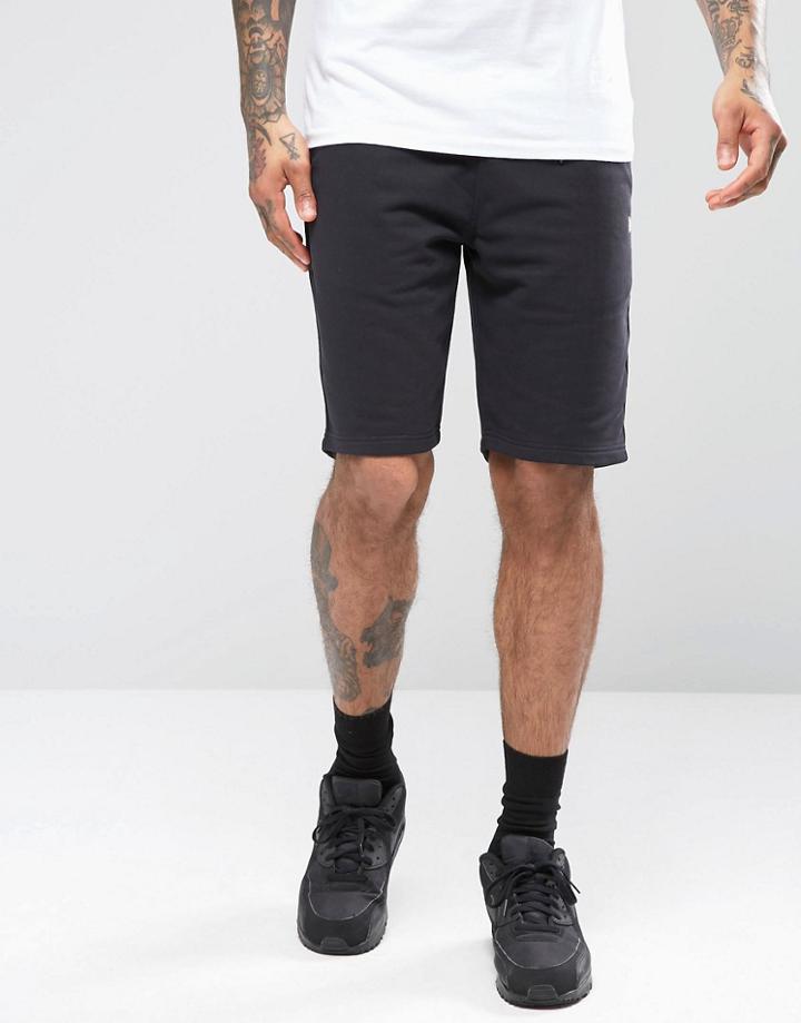 New Era Walala Shorts With Printed Panels - Black