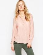 Pepe Jeans Pink Collarless Shirt - 999