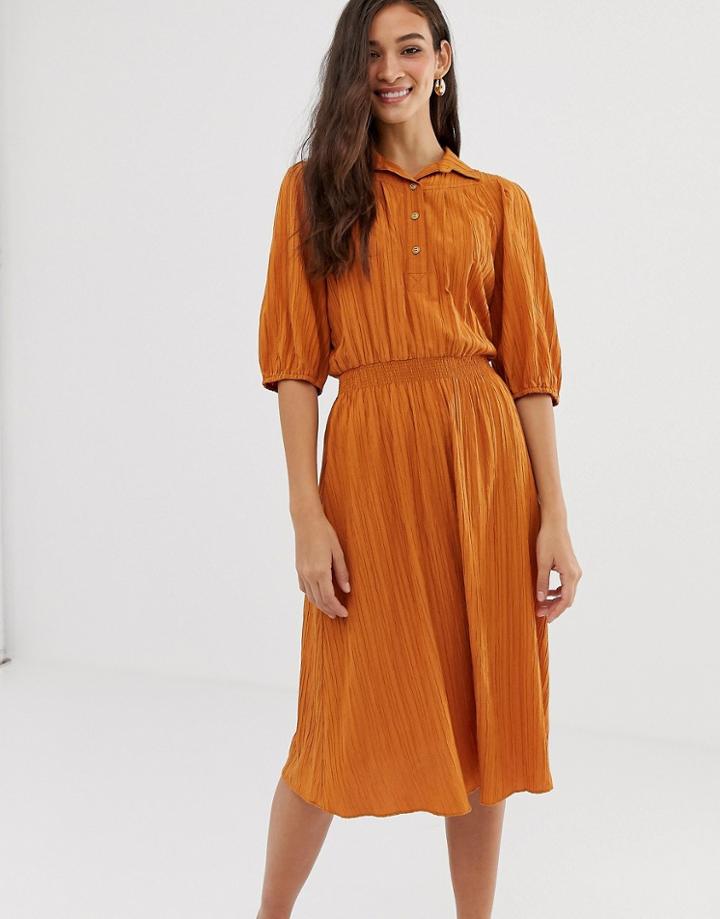 Current Air Dobby Spot Tea Dress
